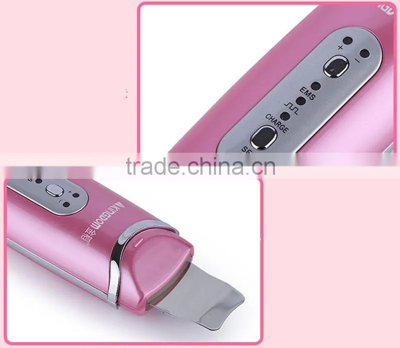 New design facial ultrasonic ion skin care device face care beauty machine
