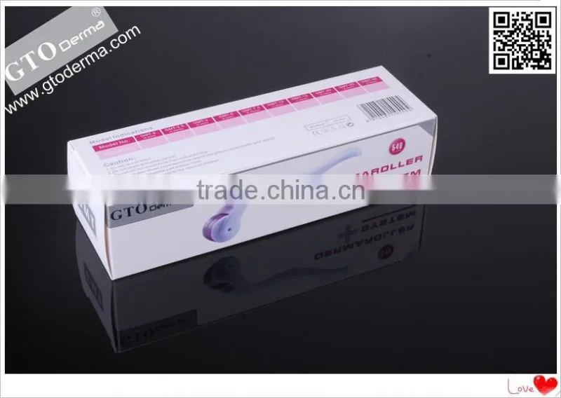 GTO derma roller 540 needle with bottom price