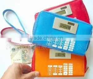 8 digital Name card holder electronic calculator