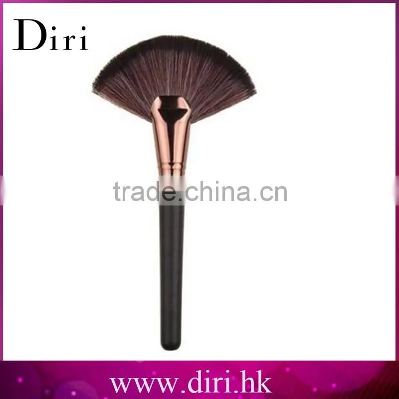 Large Fan Shape Goat Hair Makeup Blush Face Powder Foundation Cosmetic Brush
