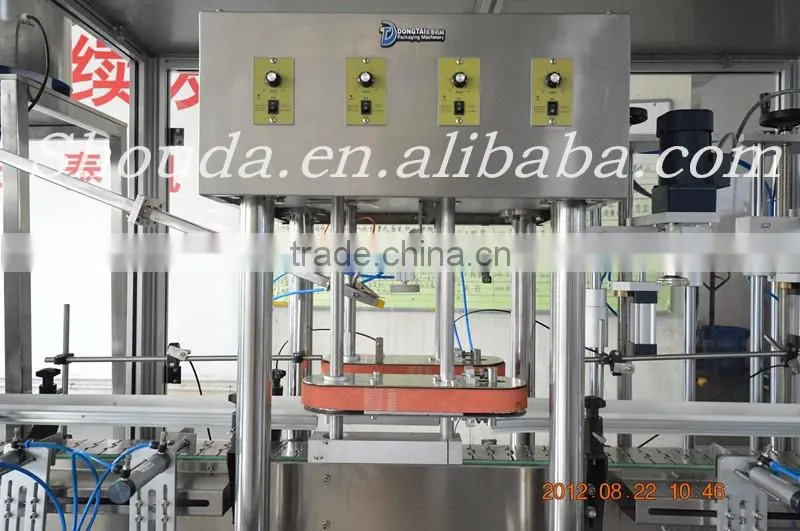 China Manufactureer Full automatic weighing filling capping machine