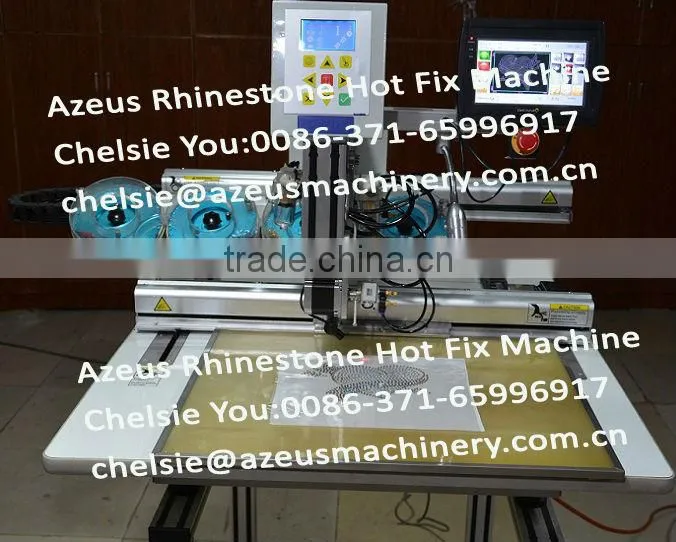 Apparel Industries Machines ultrasonic heater stone fixing machine