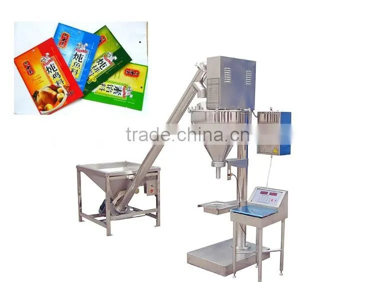 Auger filling machine, semi-automatic powder packing machine, sugar powder packing machine