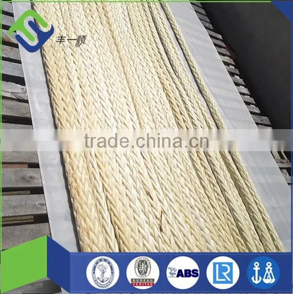 Braided 38mm nylon/pp/pe/UHMWPE rope for sale