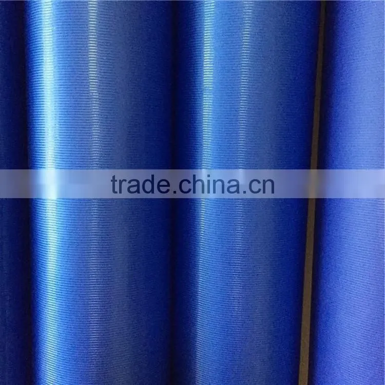 Blue and Yellow color strong quality Cross Laminated Tarpaulin roll for India market