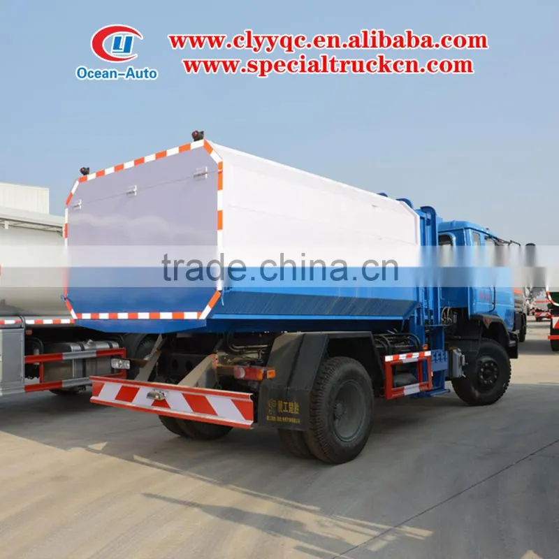 2015 new condition Hydraulic Lifter Rubbish Collector with 12cbm capacity