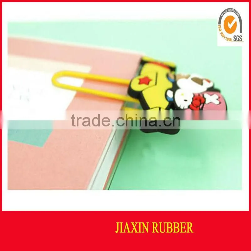 Paper Clip with Many Kinds of Designs silicone bookmark