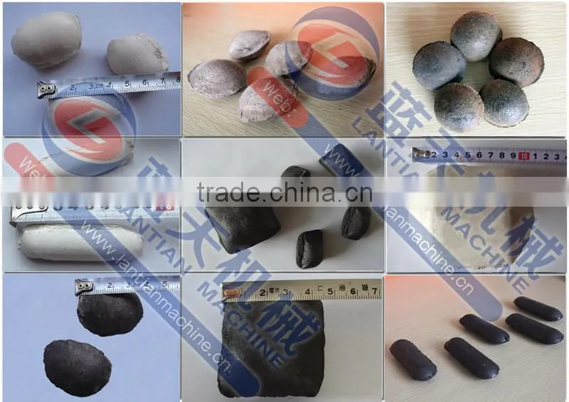 High pressure hydraulic bauxite briquettes making machine/coal slurry briquette press