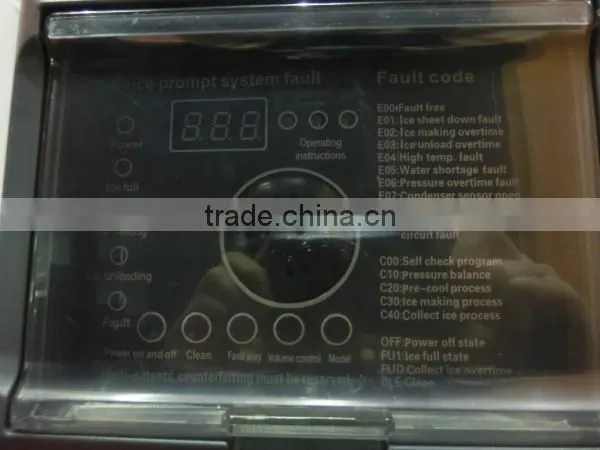 Best Sell stainess steel commercial ice making machine, cube ice maker
