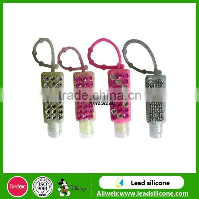 Silicone Beads Hand Sanitizer Holder Personalized Silicone Hand Sanitizer Holder