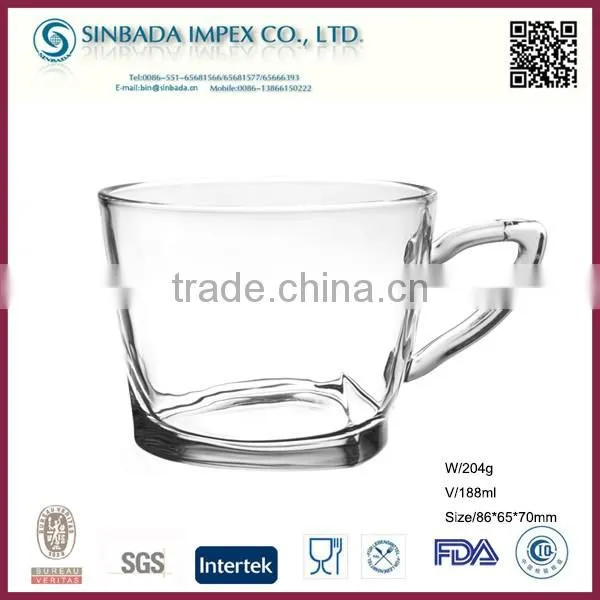 SGS Level KTZB53, wholesale small lid water glass cups