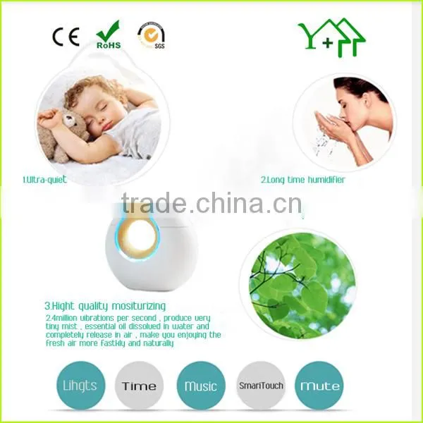 Ocean Mist Humidifier with 0.45 Gallon Output per Day