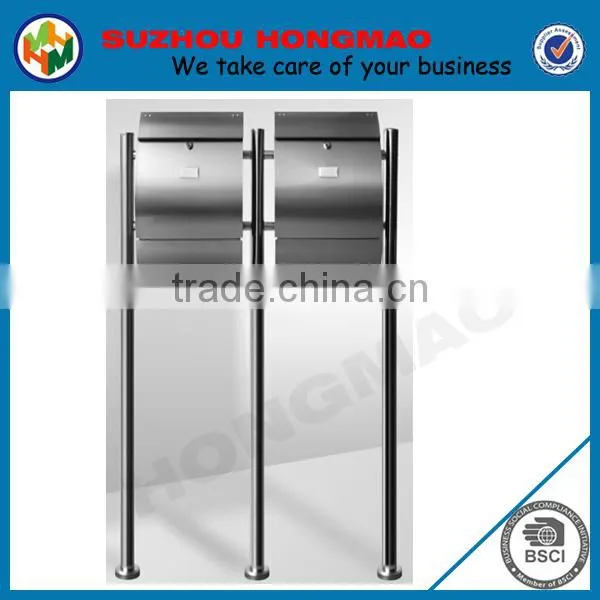 Stainless Steel Letter Box with Stand