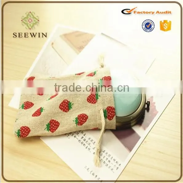 customized promotional enviromental jute bag
