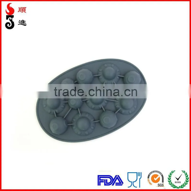 FDA /LFGB Creative Shaped Silicone Ice Mold /Ice Tray