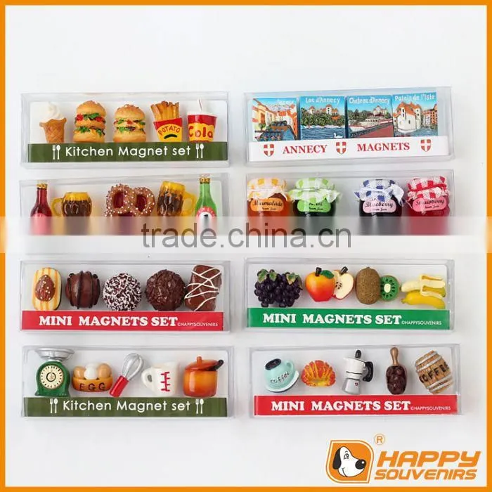 Resin MINI Cake Donuts Fridge Magnet Refrigerator Magnets