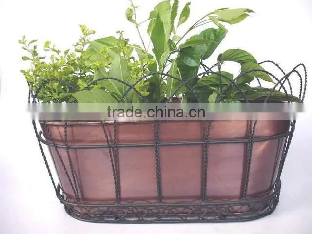 Copper Window Planters