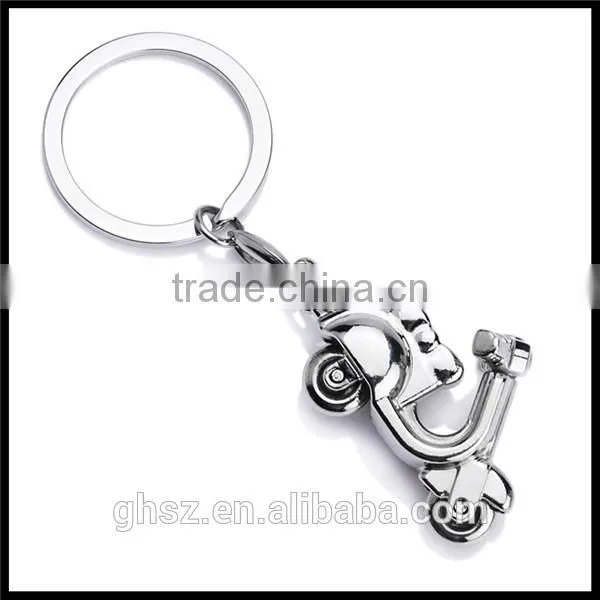 Low moq factory price metal cool motorcycle key holder manufacturer