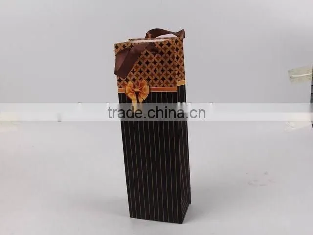 Foldable Gift Bag /Shopping Bag With Bowknot/Wine Bag
