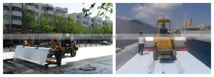 short fiber needle punched nonwoven geotextile(pp/pet)