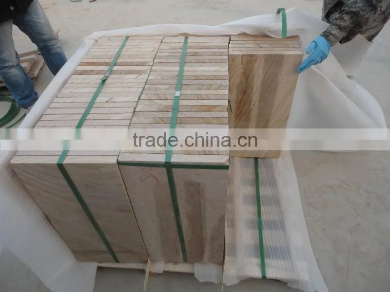 Yellow Wooden Sandstone Tile Yellow Sandstone Tile Price