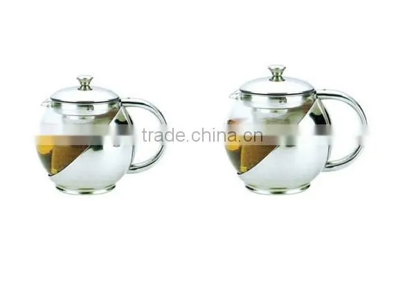 glass tea pot with filter pitcher
