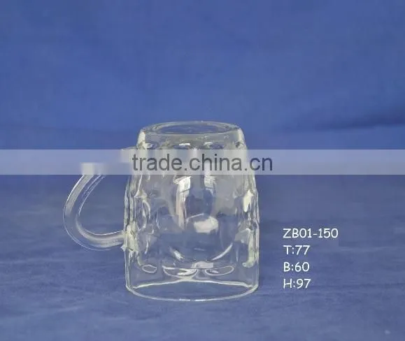 Vodka Souvenir Glass Coffee Mug With Cap