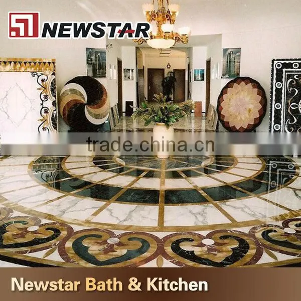 Made in China popular marble floor patterns