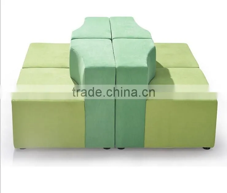 mustard green modern simple on sale hallway lobby fabric sofa high fashion project furniture office living room sofa