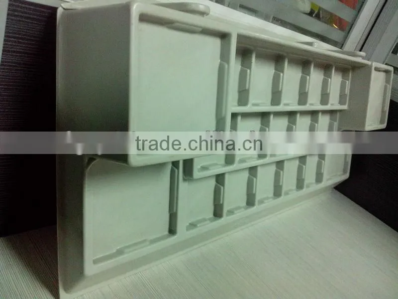 accept custom vacuum forming blister plastic display tray