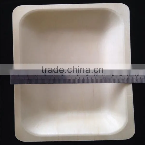 dinner wooden plate