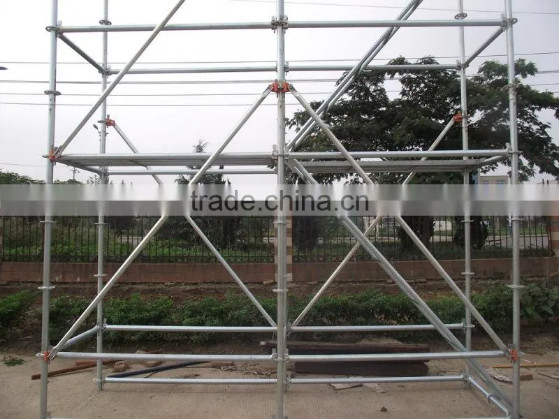 Right/Left Ringlock diagonal brace welded in standard