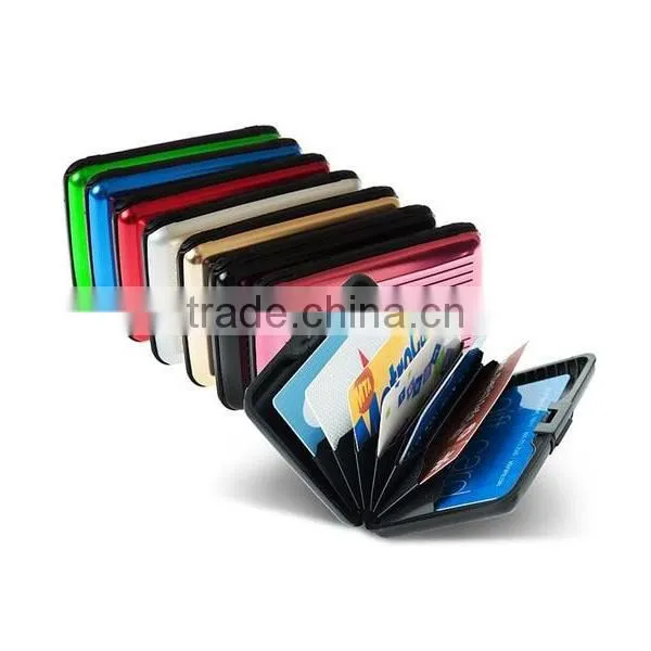 aluminum credit gift card holder