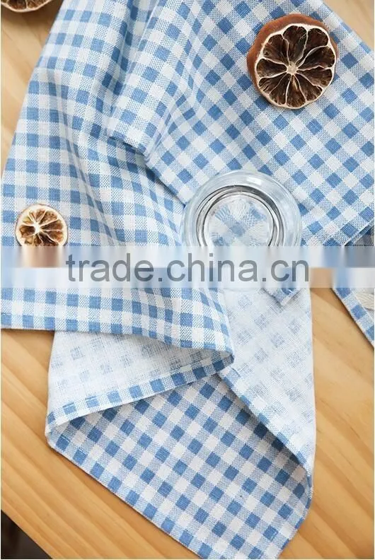 Simple Dinner Napkin Serviette Table Napkin Linen Cotton Folding For Home Decoration