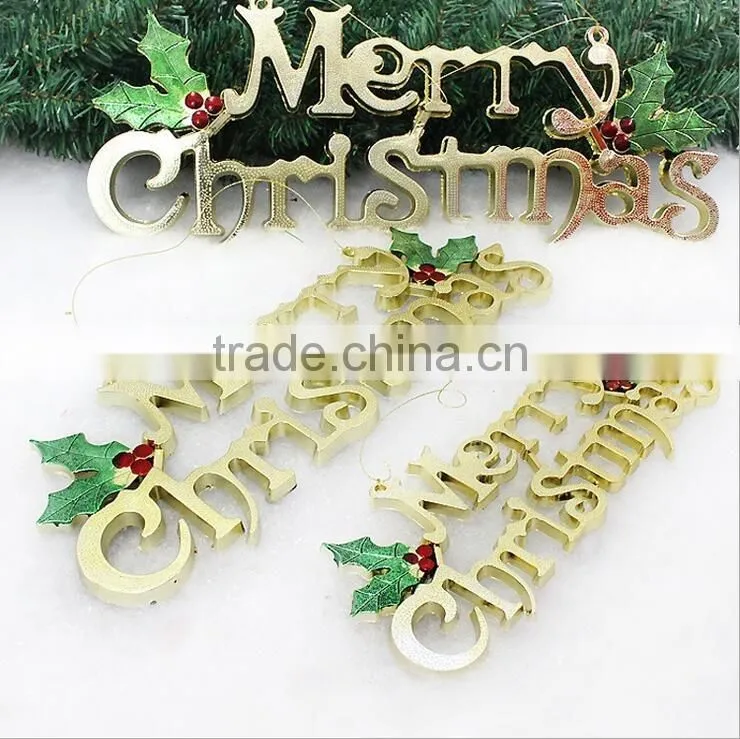 Fancy Christmas Craft Wall Christmas Tree Hanging Decorations Items Wholesale