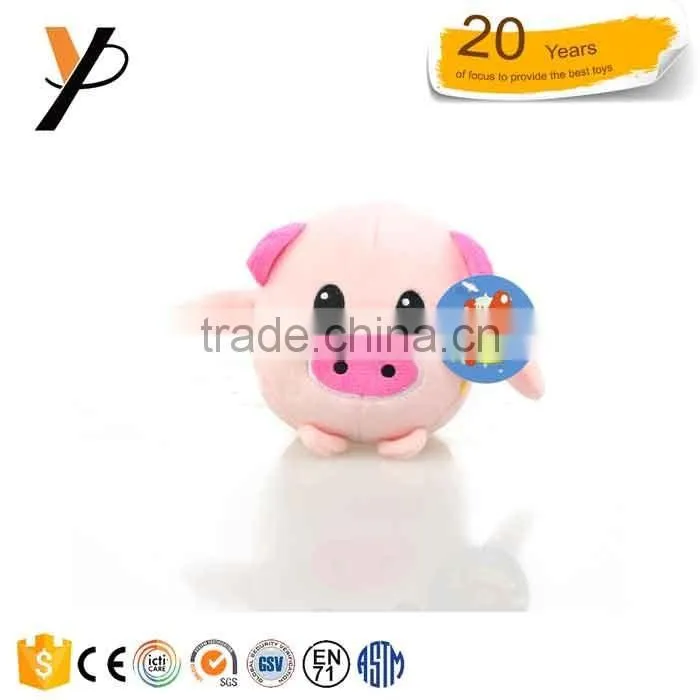 Modern High quality plush rounded panda ball toys
