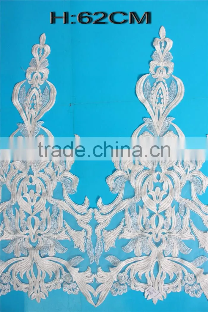 2017 hot style best selling embroidery guipure lace sari border trim