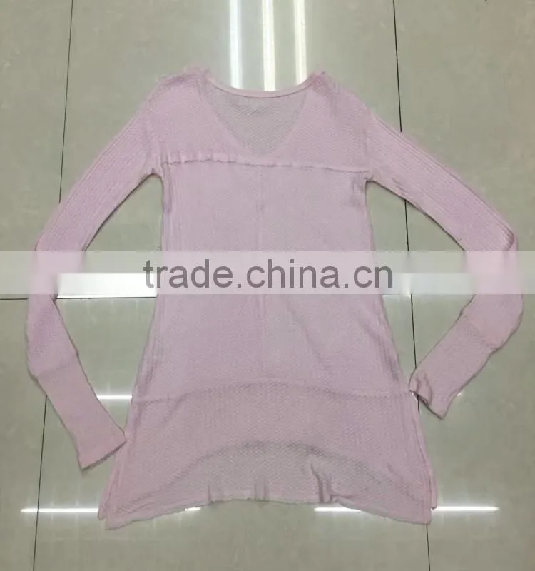 Stocklots women pink knitted cardigan fancy sleepwear