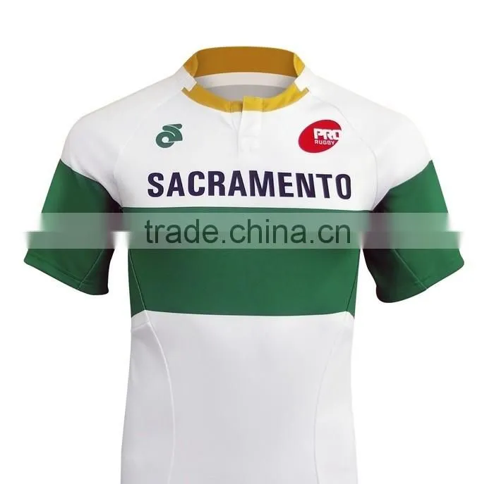 2016 wholesale rugby wear China cheap rugby shirt custom sublimated soccer jerseys