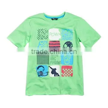 2015 fashion 100% cotton kids boy T shirts