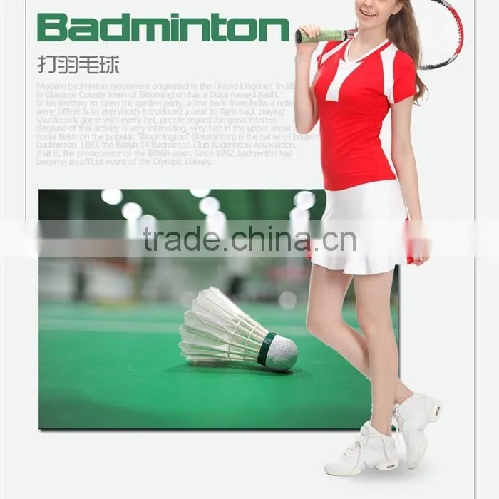 2016Fashion Women Sports Wear Dry Fit Tennis Suit Wholesale for Lady