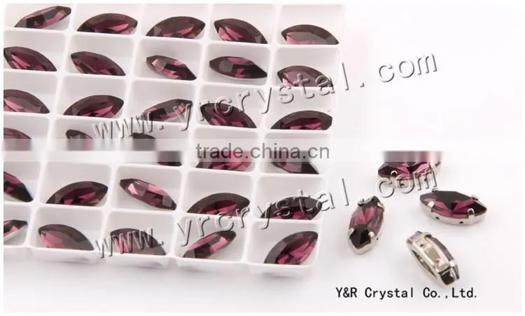 Navette crystal fancy stone 5*10mm,7*15mm, 9*18mm 17*32mm amethyst crystal rhinestone