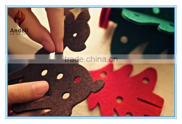 Wholesale felt merry christmas words decoration,merry christmas sign,merry christmas