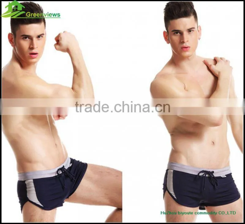 Print design healthy men underwear Knitting seamless sports boxer for boy men seamless sport underwear