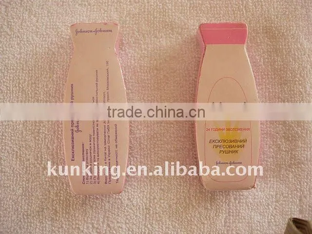 100%cotton compressed bottle shaped terry towel