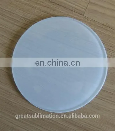 glass tile with coating for sublimation blank glass coasters