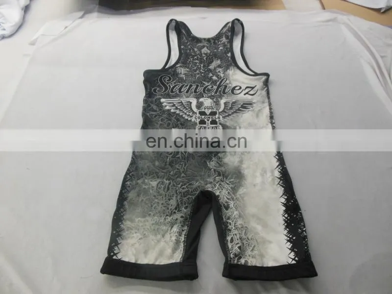 OEM Custom Logo Cheapest Price Summer Men Casual Design 100% Organic Cotton Wrestling Singlet