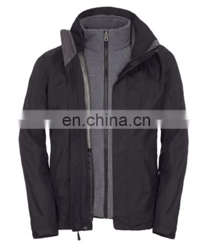 mens military winter jacket, pomotional jacket with fleece removable, windproof jacket(7 years alibaba experience)