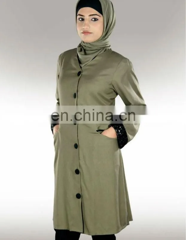Fashion muslim cotton blouse