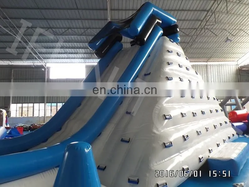 New inflatable iceberg slide /water iceberg climbing